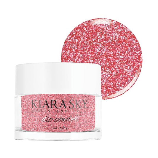Kiara Sky Long Lasting Nail Dip Powder Pink , Confetti 1 oz