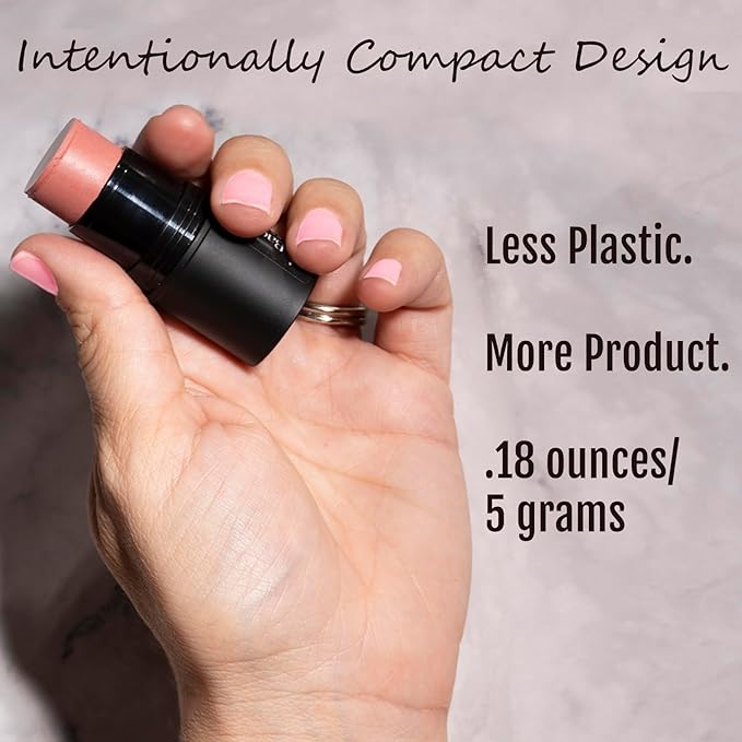 Organic Tint Tube, 100% Natural Vegan Gluten-Free Cream Highlighter Multi-Stick, Made in USA, Chardonnay