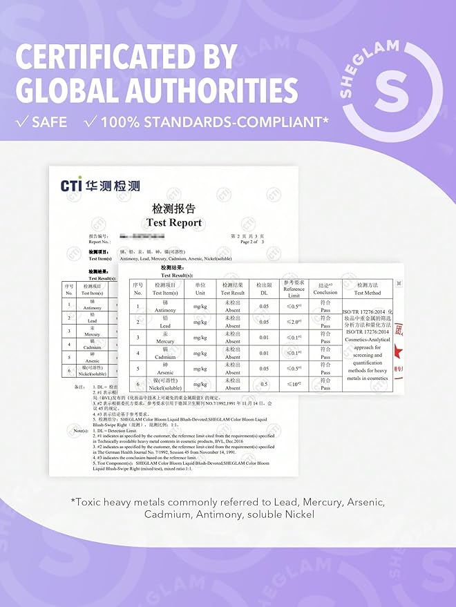 SHEGLAM Color Bloom Liquid Blush Makeup for Cheeks Matte Finish - Swipe Right