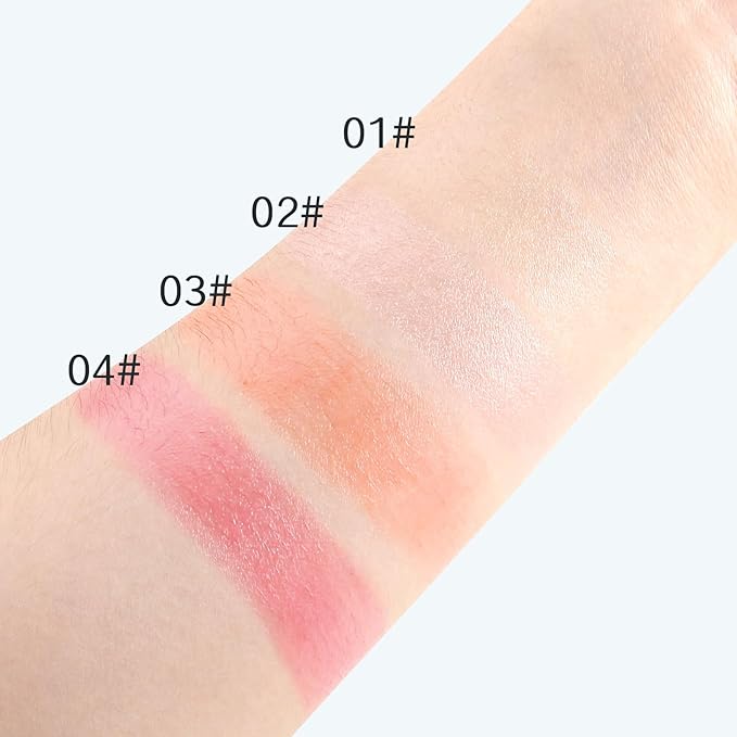 Boobeen Highlighter Makeup Stick, Cream Highlighter & Blush Dewy Finish