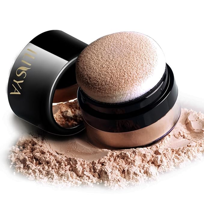 Setting Powder Lightweight Loose Powder Finishing Powder Long-Lasting 2 Boxes