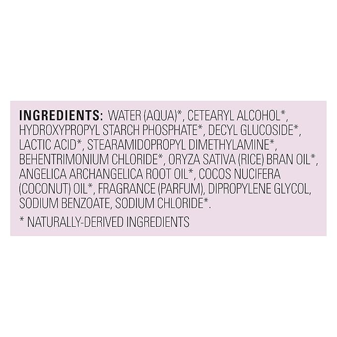 Love Beauty and Planet Shampoo Milk Moisture and Bounce for Waves and Curls Rice Oil and Angelica Essence 100 percent Biodegradable Shampoo 13.5 oz