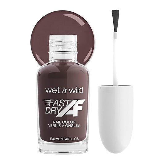 wet n wild Fast Dry AF Nail Polish, Quick 40 Second Dry Time, Long Lasting High-Shine - Get Stoned