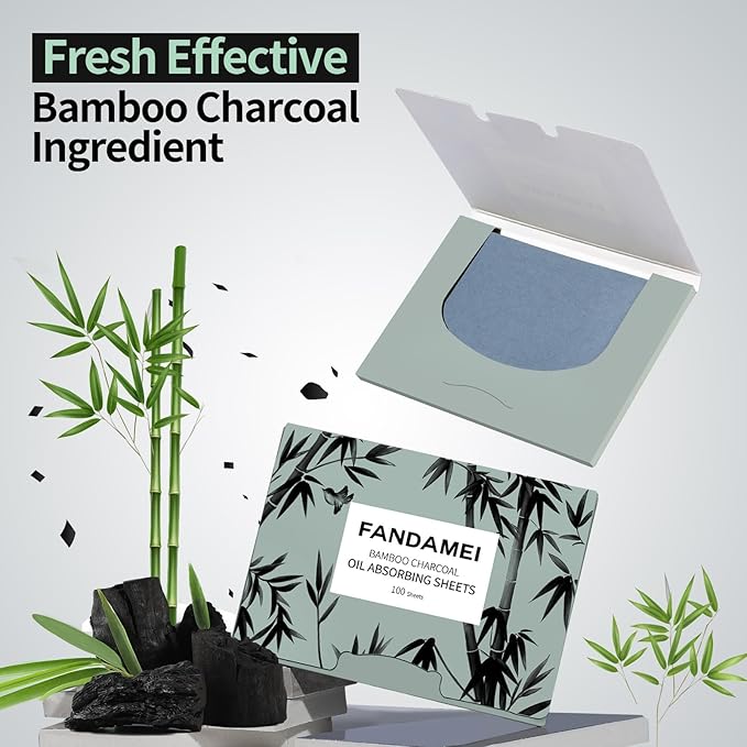 FANDAMEI 1800 Counts Oil Blotting Sheets For Face, Absorbing Tissues