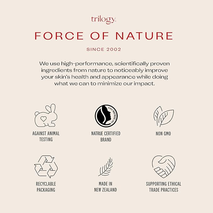 Trilogy Hydrating Mist Toner, Floral Hydration for All Skin Types, 3.38 fl oz