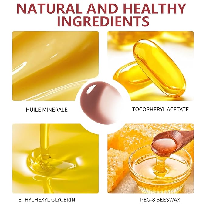 3 Colors Lip Butter Gloss, Hydrating Lip Glow Oil Lip Glaze, Brown Sugar Nourishing Lip Tinted Gloss Lip Care, Non-Sticky Long Lasting Lip Plumper Gloss Makeup (4+11+13)