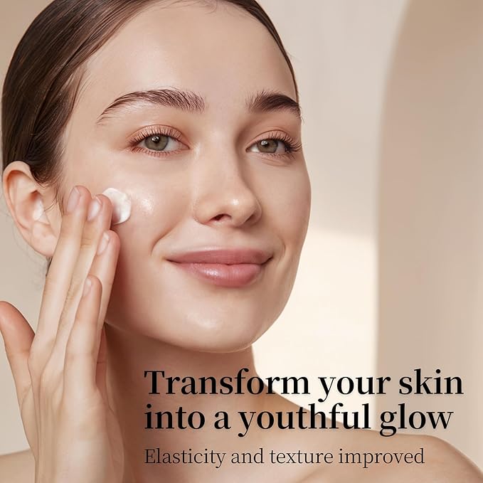 Perfect One Firming Facial Cream with Niacinamide, Collagen, and Hyaluronic Acid – Daily Anti-Aging Cream – 5-in-1: Serum, Moisturizer, Eye Cream, Primer, and Mask for All Skin Types – 1.76 oz