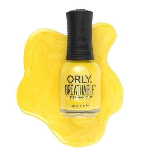 Orly Breathable Nail Polish Melting Point Collection | Creme and Shimmer Nail Colors for Spring & Summer (Cesium the Day)