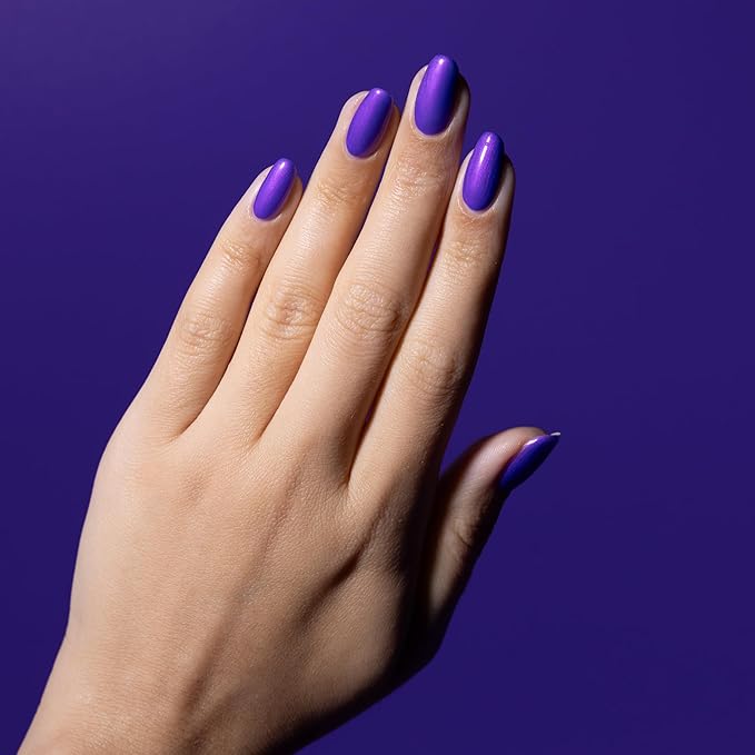 Orly Melting Point Nail Polish Collection | Aqua Blue Shimmer | Long-Lasting, Full Coverage Formula with Gripper Cap | Vegan & Cruelty-Free (Glass Act)