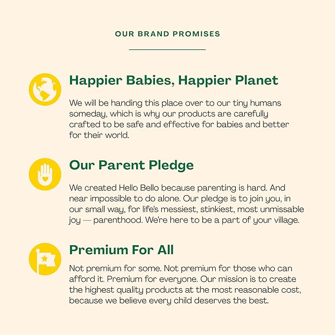 Hello Bello Kid's Conditioner - Hypoallergenic, pH-Balanced & Dermatologist-Tested - Thoughtful Ingredients - Coconut, 10 Fl Oz (2 Pack)