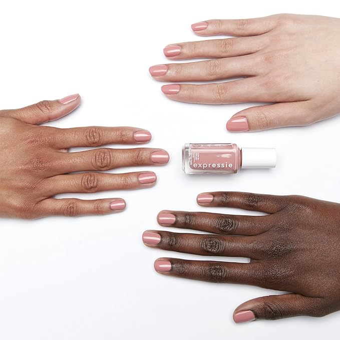Essie expressie, Quick-Dry Nail Polish, 8-Free Vegan, Rose Vegan,