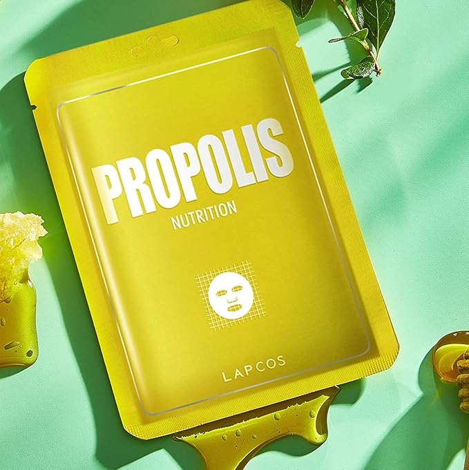 Lapcos propolis sheet mask, daily