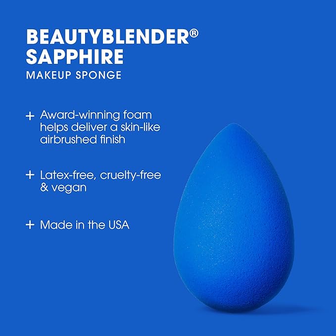 Beautyblender® | Sapphire Beauty Blender Makeup Sponge, Super-Soft