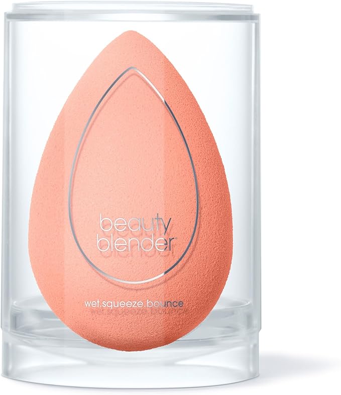 beautyblender® Papaya Blender, Makeup Sponge, Orange, Vegan, Cruelty Free, Drop Shape, 1 in pack