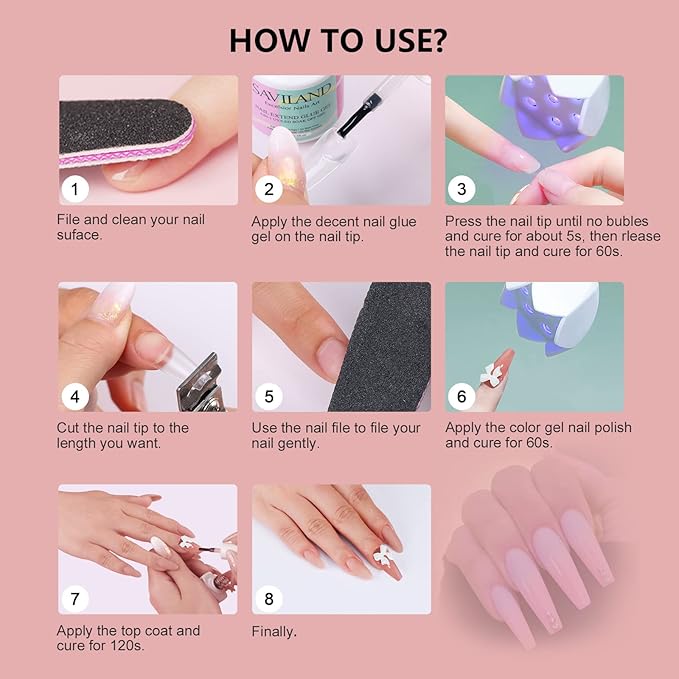 Saviland portable nail lamp -