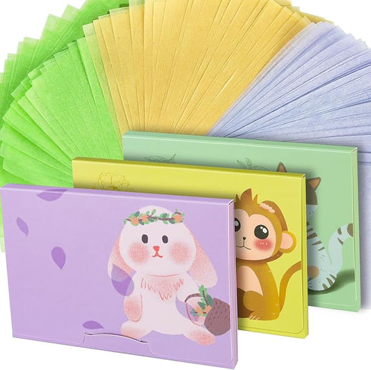 300 Sheets Blotting Paper, HNYYZL Oil Absorbing Sheets