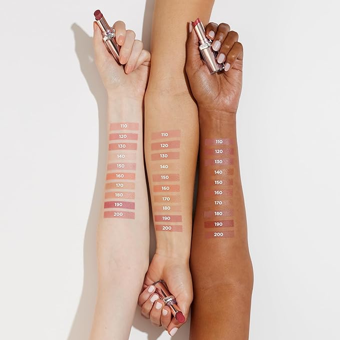 L'Oreal Paris Glow Paradise Hydrating Balm-in-Lipstick with Pomegranate Extract, Cherry Wonderland, 0.1 Oz