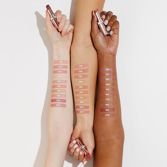 L'Oreal Paris Glow Paradise Hydrating Balm-in-Lipstick with Pomegranate Extract, Luminous Coral, 0.1 Oz