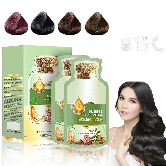 Natural Plant Hair Dye, New