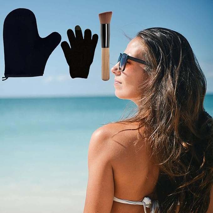 3 Piece Self Tanning Mitt