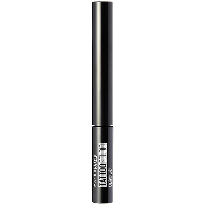 Maybelline New York TattooStudio Liquid Ink Eyeliner, Ink Black, 0.08 fl. oz.