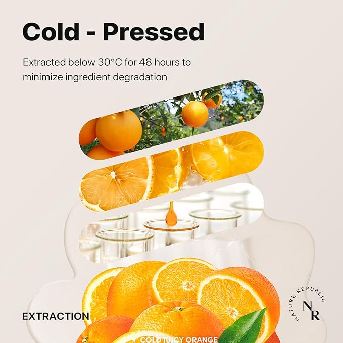 Nature Republic Mask 10 Pack (Cold Juicy) Fresh jelly mask, Bulk Facial Vegan spa Mask for Moisturizing & Hydrating Glow, korean skin care All Skin Types