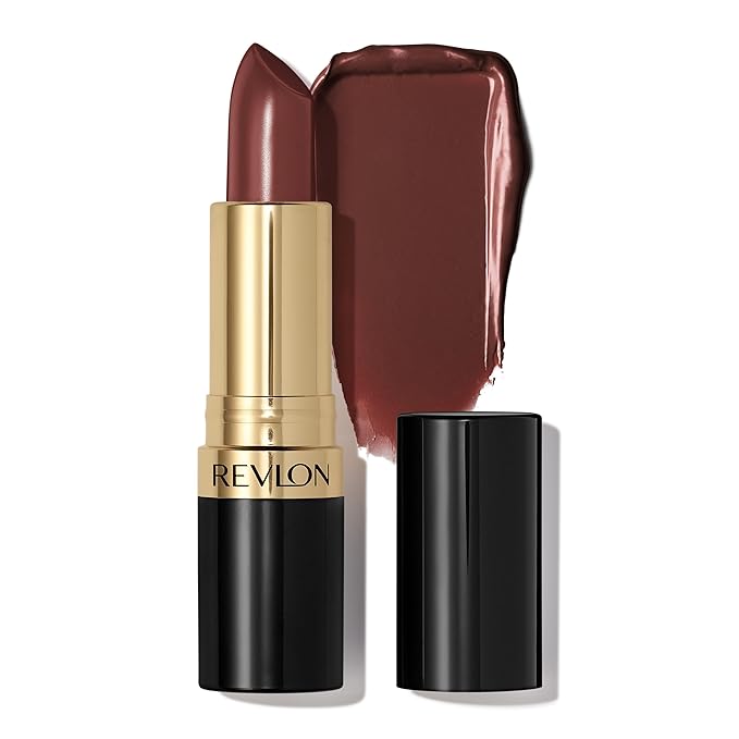 Revlon Super Lustrous Lipstick, Creamy Formula For Soft, Fuller-Looking Lips, Moisturized Feel, 804 Rumberry, 0.15 oz