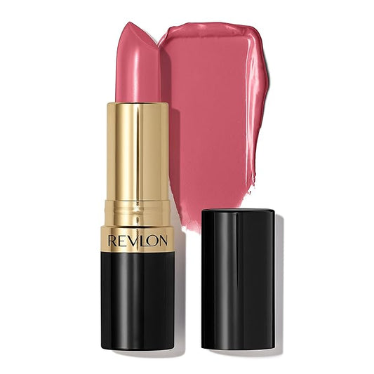 Revlon Super Lustrous Lipstick, Creamy Formula For Soft, Fuller-Looking Lips, Moisturized Feel, 766 Secret Club, 0.15 oz