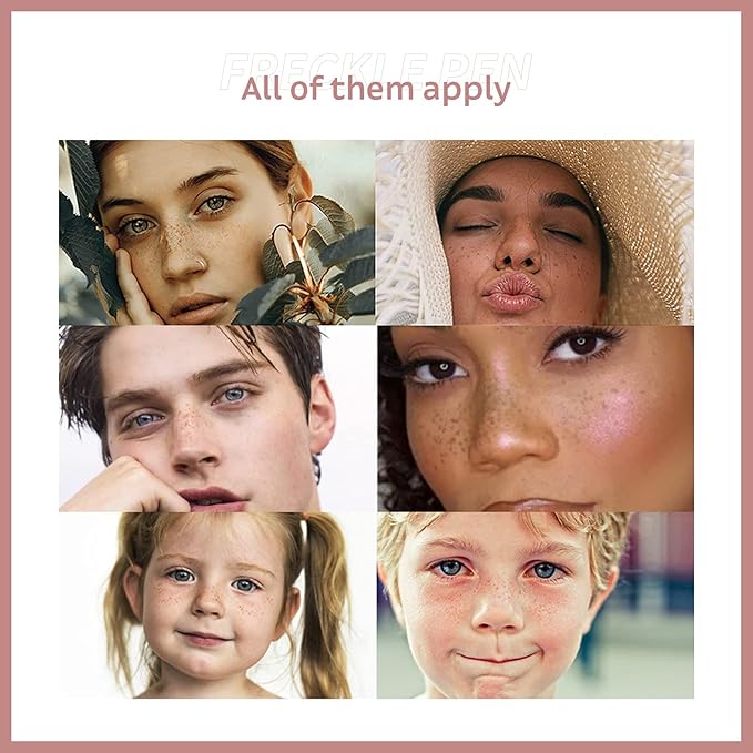 Freckle Pen 3 Colors Waterproof Long Lasting Quick