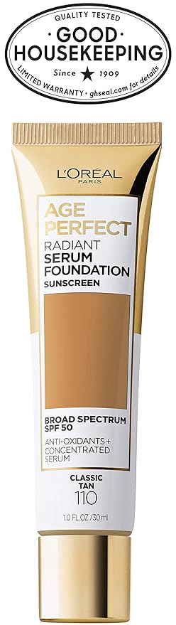 L'Oreal Paris Age Perfect Radiant Serum Foundation with 1 Ounce