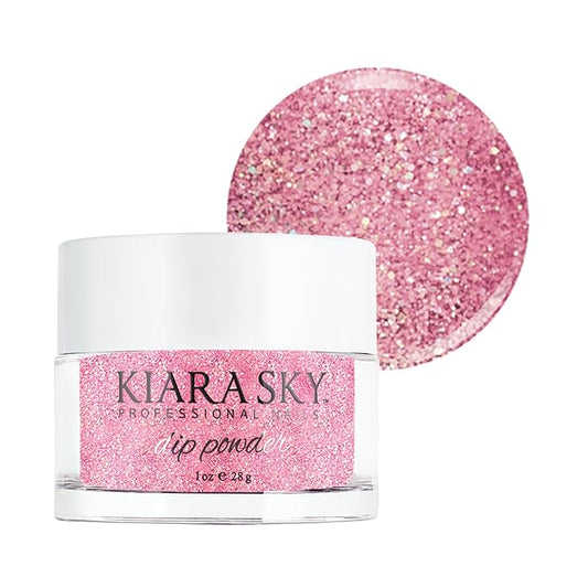 Kiara Sky Long Lasting Nail Dip Powder Pink , Milan 1 oz