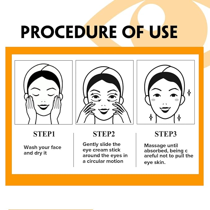 Turmeric retinol eye stick,eye balm