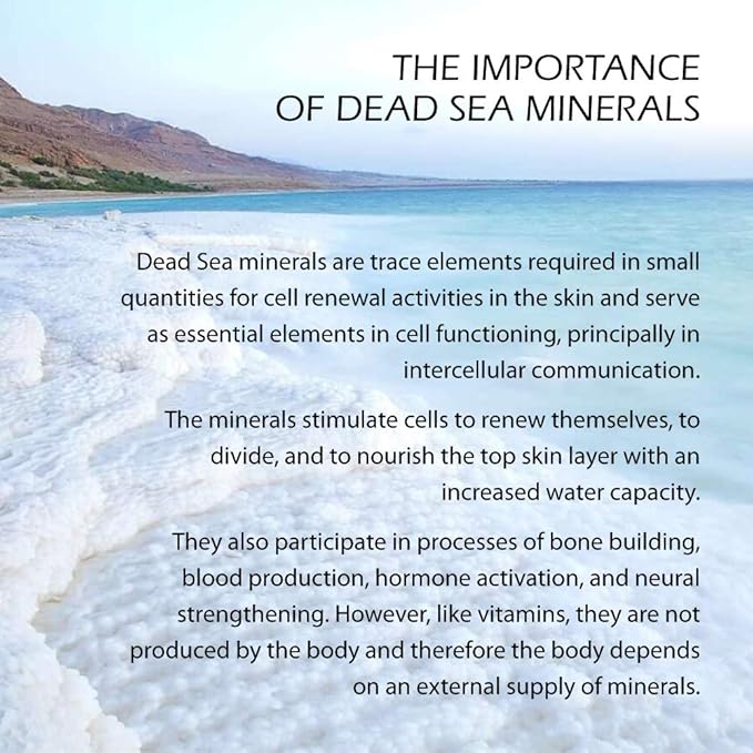 100% Pure Dead Sea Mineral Bath Salt Lavender 6 Pack 2.5 oz Single Use Packets with Magnesium, Sulfur and 21 Essential Minerals. All Skin Types, Problem Skin. Natural, Therapeutic.