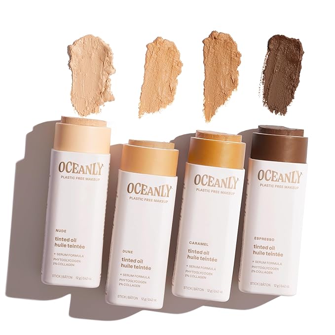 ATTITUDE Oceanly Light Coverage Face Tinted Oil Stick, 0.42 Ounces