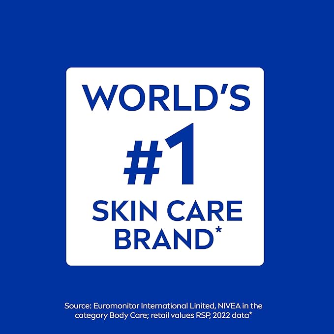 NIVEA Creme Body, Face and Hand Moisturizing Cream, 16 Oz Jar