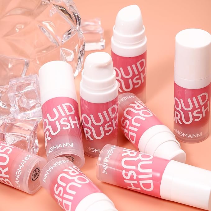 Liquid Blush Makeup Cream Blush For Cheeks Natural Velvet Texture(06#)