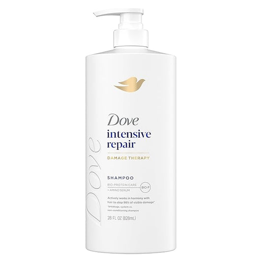Dove Shampoo Intensive Repair for Damaged Hair with Bio-Protein Care Technology and Amino Serum 28 Fl Oz