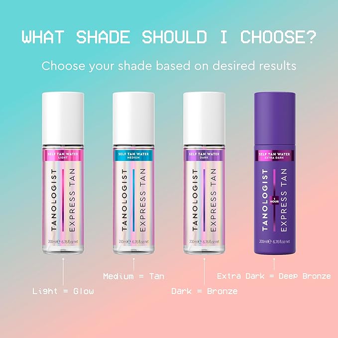 Tanologist Express Self Tan Water, Light Hydrating