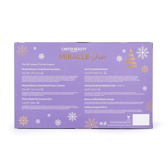 Carter Beauty Miracle Skin Set - Shortbread