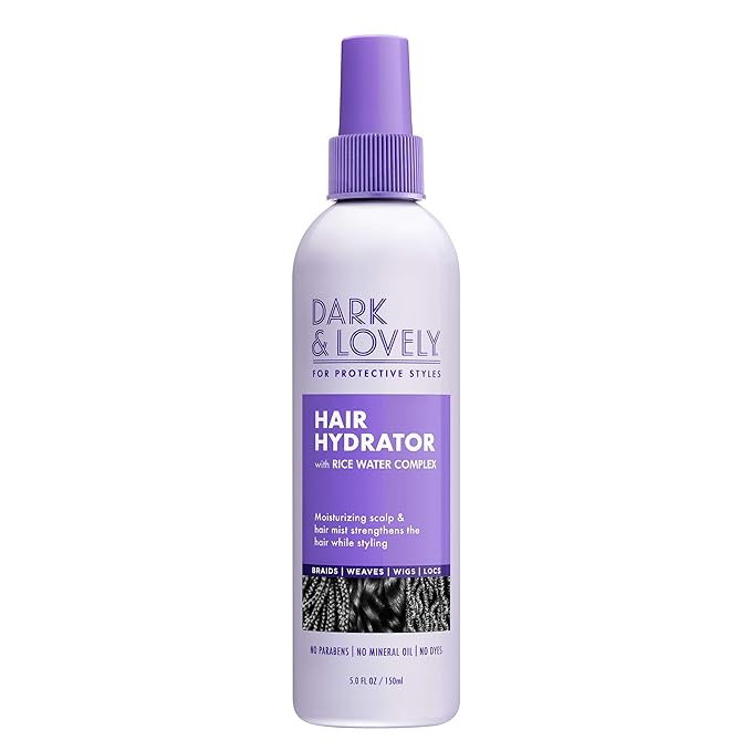 Dark and Lovely For Protective Styles Hair Hydrator with rice water complex 5.0 fl oz