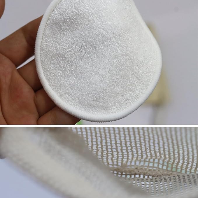 Reusable makeup remover pads -