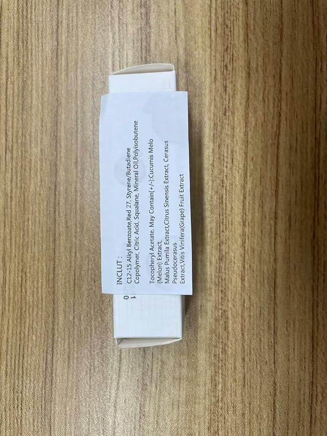 VANERIA Color Changing Lip Gloss,Clear to Pink,Fruit Flavoured Lip Changing Lip Gloss,PH Lip Color,Long Lasting Moisturizing(3.5ml/0.11Fl.Oz) (Hami melon)