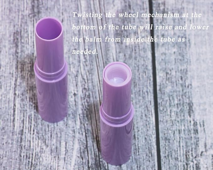 0.14oz Empty Flavored Lip Balm Container (Purple)