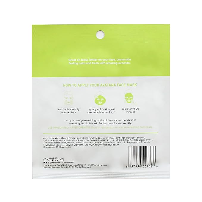 Avatara Juicy Avobravo Soothing Facial Mask