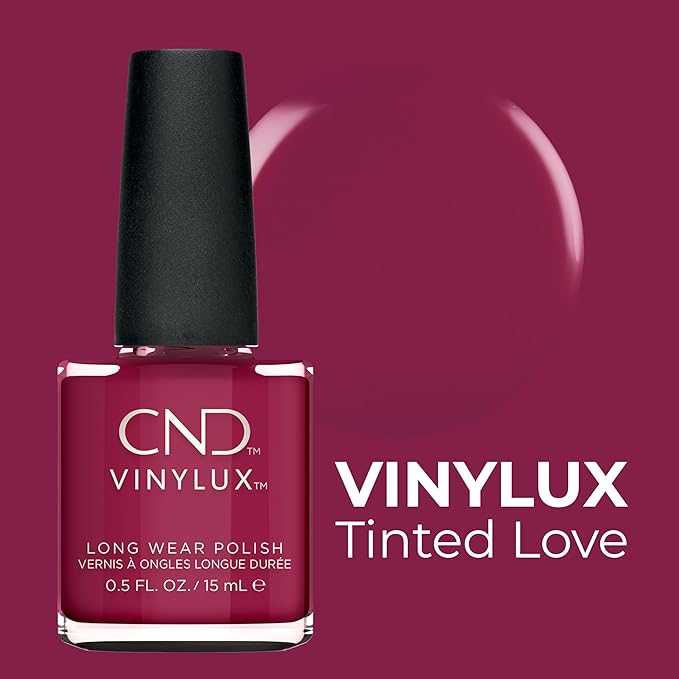 CND Vinylux Longwear Red Nail Polish, Gel-like Shine Longwear