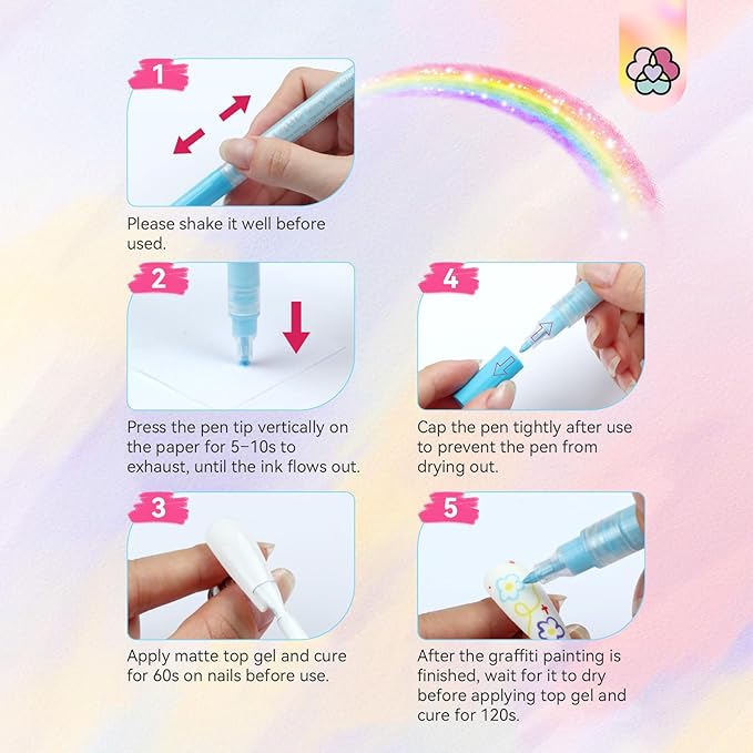 Saviland 12 colors nail art