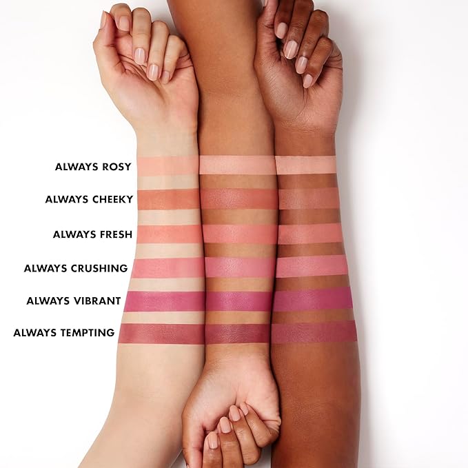 e.l.f. Primer-Infused Matte Blush, Long-Lasting, Lightweight & Buildable Always Fresh