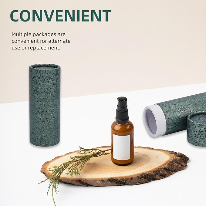 NICENEEDED 10 Pcs Empty Kraft Paper 30ml