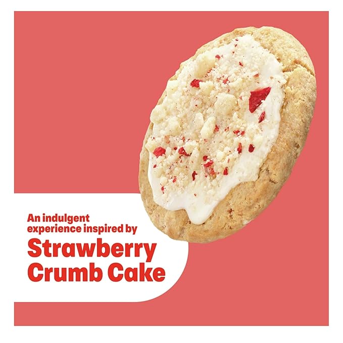 Dove Moisturizing Strawberry Crumb Cake Body Wash & Scrub Combo, 20oz Wash + 15oz Scrub, Limited Edition, Paraben & Sulfate Free, For Body, Improves Skin Texture, Moisturizes