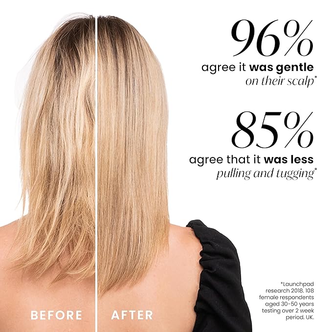 Tangle Teezer Original Detangler Brush, Dry & Wet Hair Brush for Color-Treated, Fine & Fragile Hair Types, Mint Violet